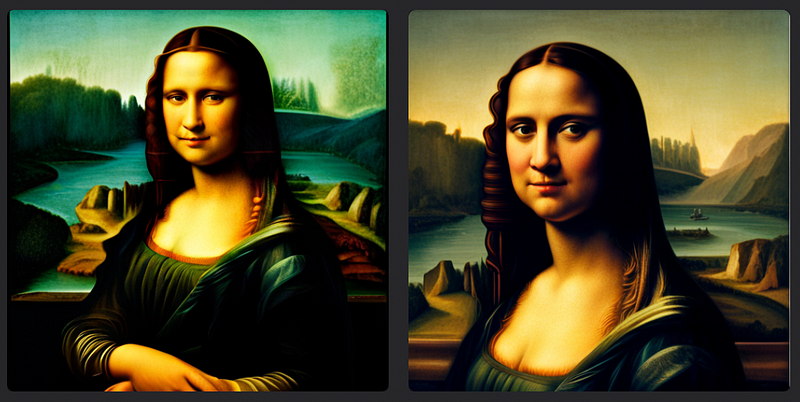 Photographic style of Mona Lisa