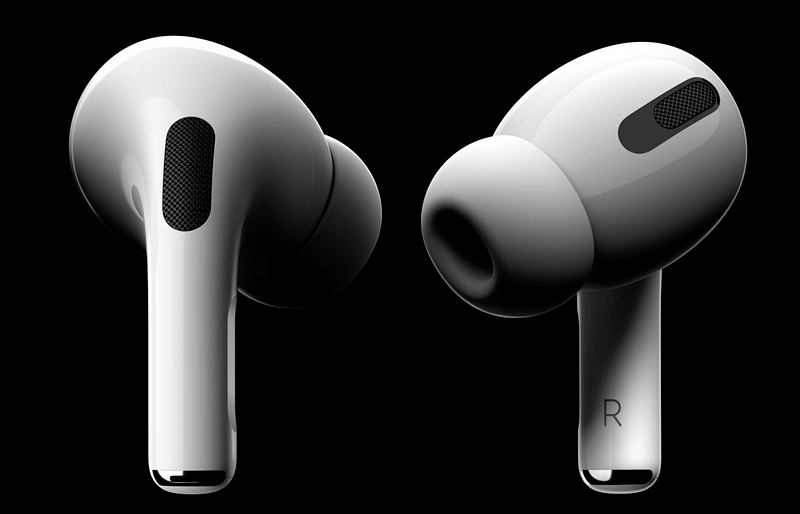 Apple AirPods Pro headphones showcased