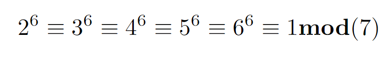 Modular arithmetic in action