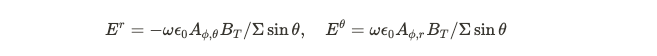 Poloidal components of energy flux