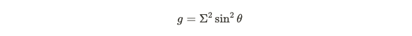 Metric determinant diagram