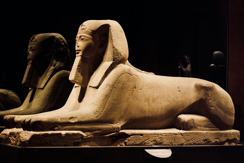 Limestone statue depicting Pharaoh Amenhotep III