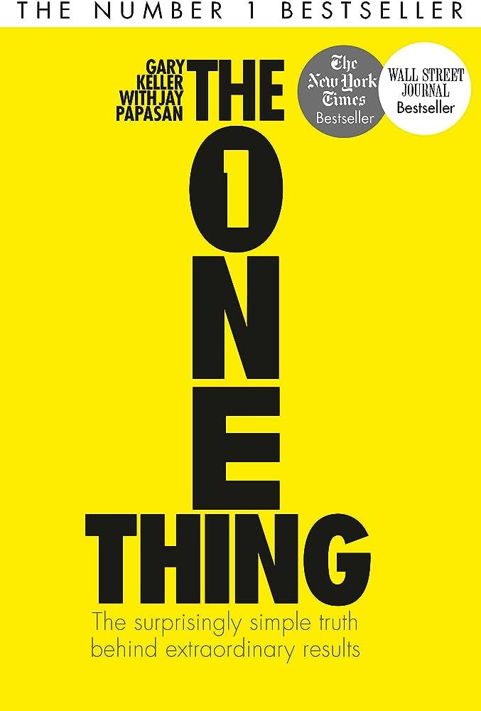 The One Thing Book Cover