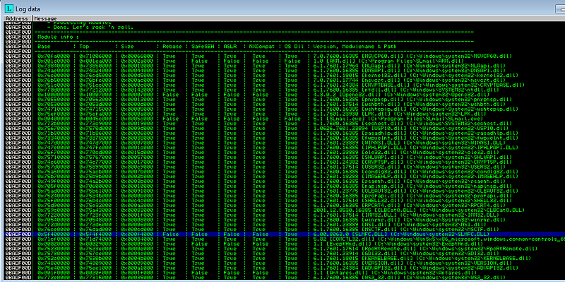 DLL protection flags