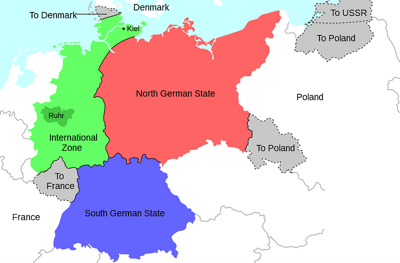 Morgenthau Plan Map Overview