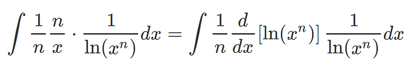 Simplified integrand representation