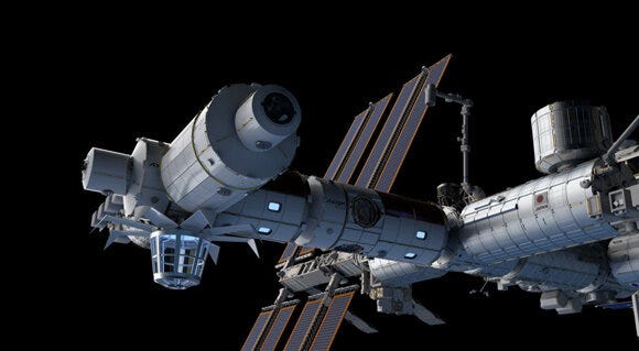 Axiom Space Module Rendering