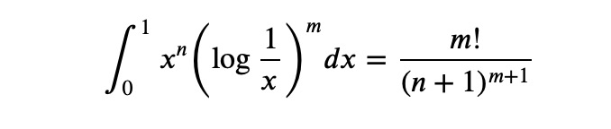 Integral problem illustration