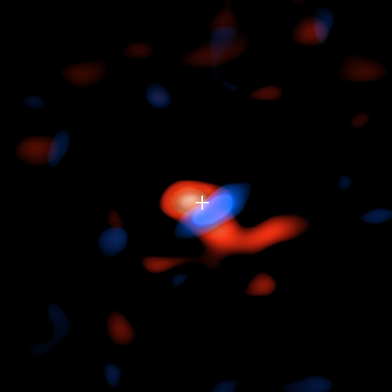 ALMA's image of the inner disc